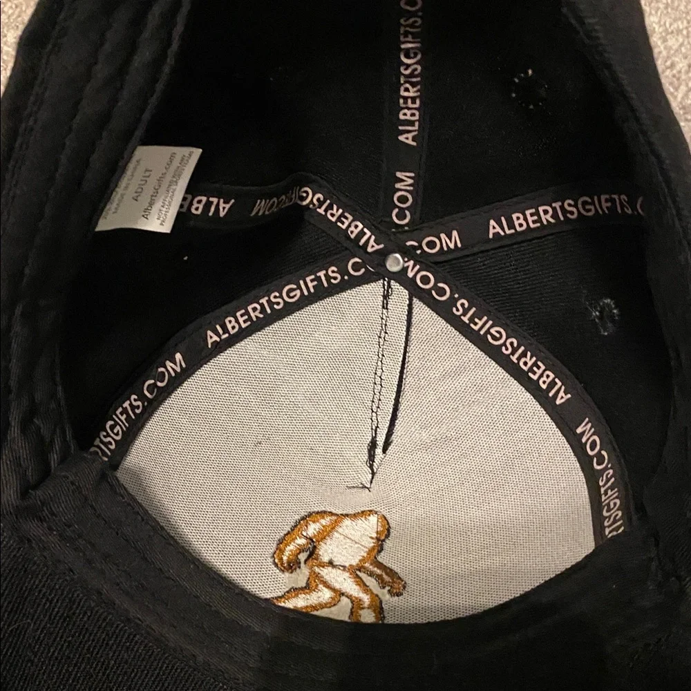 FRESH Black Bigfoot Embroidered Cap - Picture 4 of 7